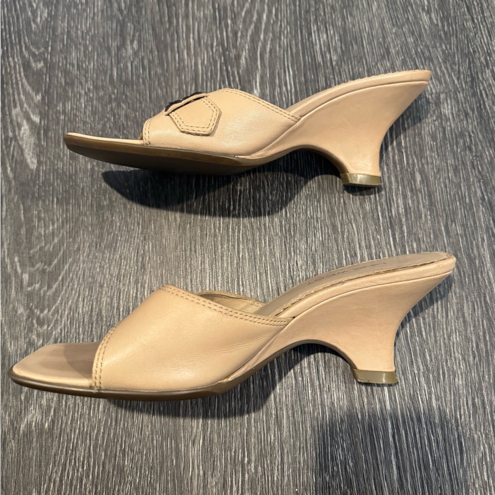 Nine West Tan Women's Heels - Picture 3 of 5